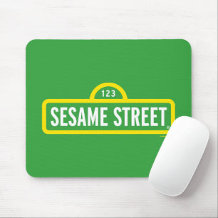 Sesame Street   Full Colour Logo Mouse Mat