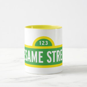 Sesame Street   Full Colour Logo Mug