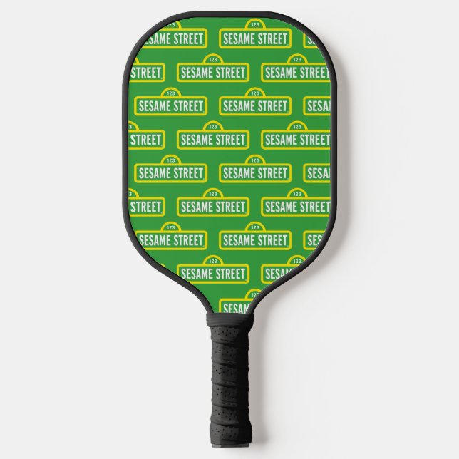 Sesame Street | Full Colour Logo Pickleball Paddle (Front)