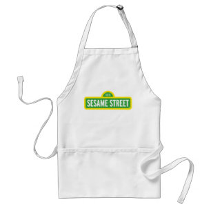 Sesame Street   Full Colour Logo Standard Apron