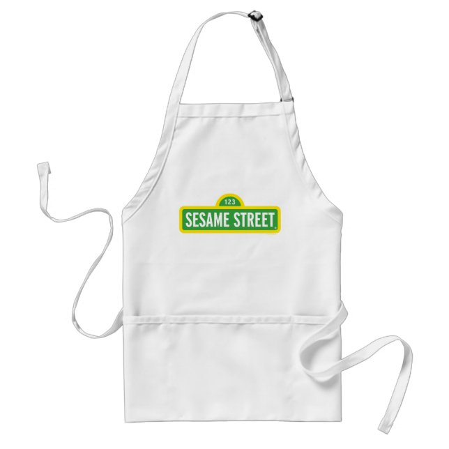 Sesame Street | Full Colour Logo Standard Apron (Front)
