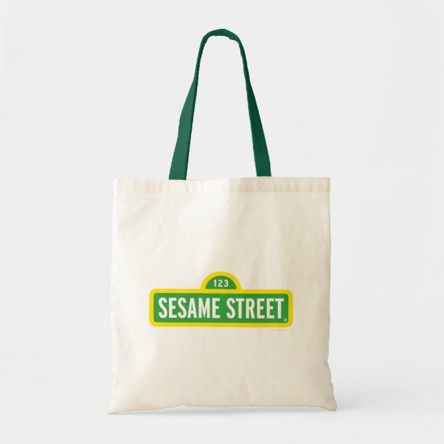 Sesame Street | Full Colour Logo Tote Bag (Front)