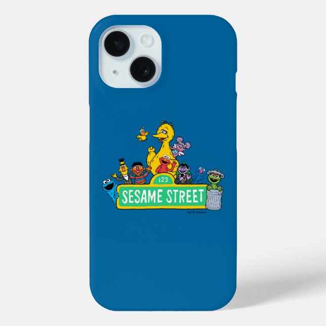 Sesame Street | Full Colour With Pals Case-Mate iPhone Case (Back)