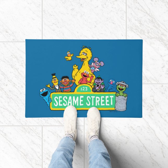 Sesame Street | Full Colour With Pals Doormat (Indoor)
