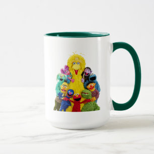 Sesame Street Fun Colourful Pals Portrait Mug