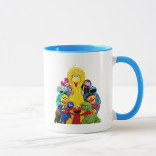 Sesame Street Fun Colourful Pals Portrait Mug