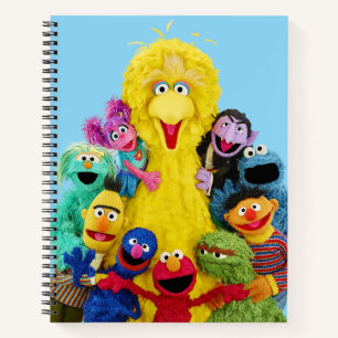 Sesame Street Fun Colourful Pals Portrait Notebook