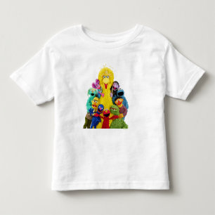 Sesame Street   Fun Colourful Pals Portrait Toddler T-Shirt
