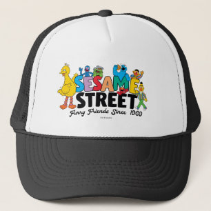 Sesame Street Furry Friends Since 1969 Trucker Hat