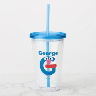 Sesame Street   G is for Grover Acrylic Tumbler