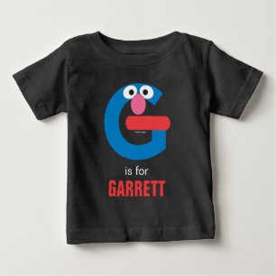 Sesame Street G is for Grover Baby T-Shirt