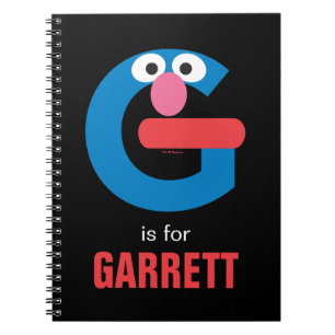 Sesame Street   G is for Grover Notebook