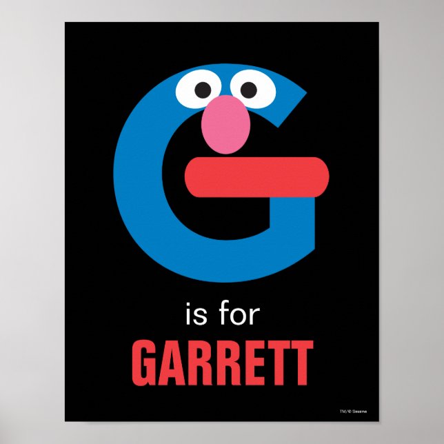 Sesame Street | G is for Grover Poster (Front)