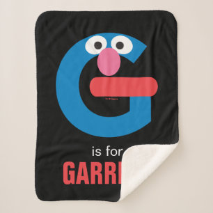 Sesame Street   G is for Grover Sherpa Blanket