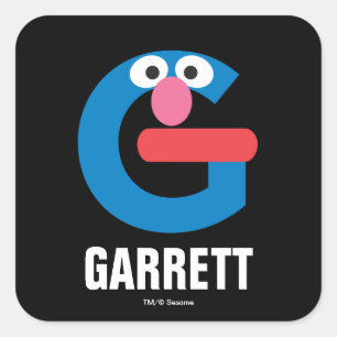 Sesame Street   G is for Grover Square Sticker