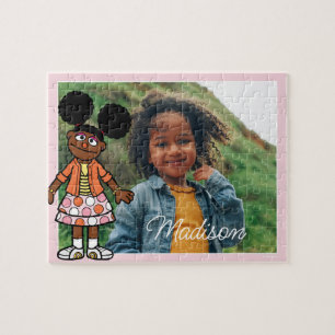 Sesame Street Gabrielle Add Your Name Jigsaw Puzzle