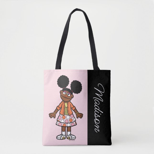Sesame Street | Gabrielle Add Your Name Tote Bag (Front)