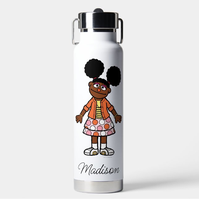 Sesame Street | Gabrielle Add Your Name Water Bottle (Front)
