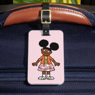 Sesame Street   Gabrielle Portrait   Add Your Name Luggage Tag