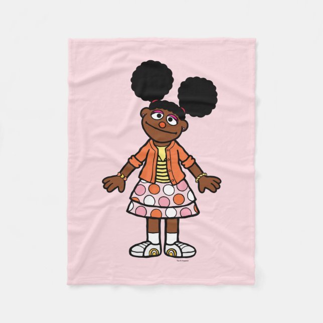 Sesame Street | Gabrielle Portrait Fleece Blanket (Front)
