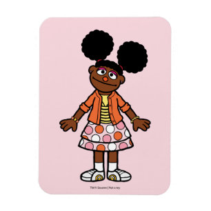 Sesame Street   Gabrielle Portrait Magnet