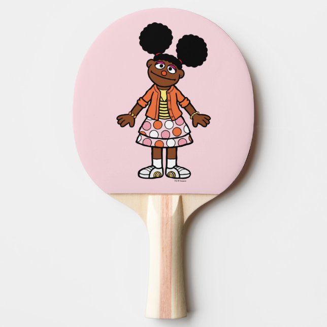 Sesame Street | Gabrielle Portrait Ping Pong Paddle (Front)