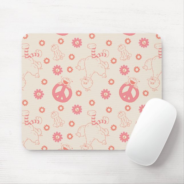 Sesame Street | Good Vibes Pattern Mouse Mat (With Mouse)