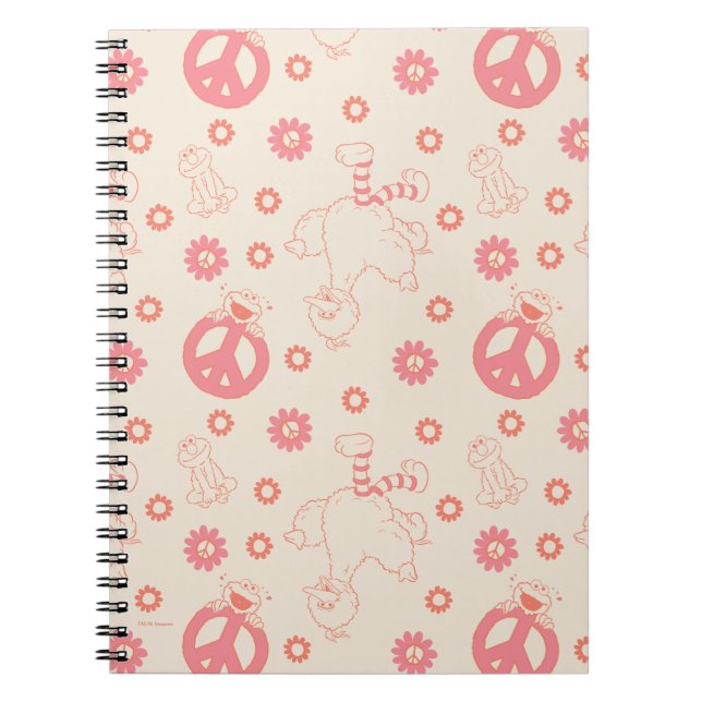 Sesame Street | Good Vibes Pattern Notebook (Front)