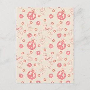 Sesame Street Good Vibes Pattern Postcard