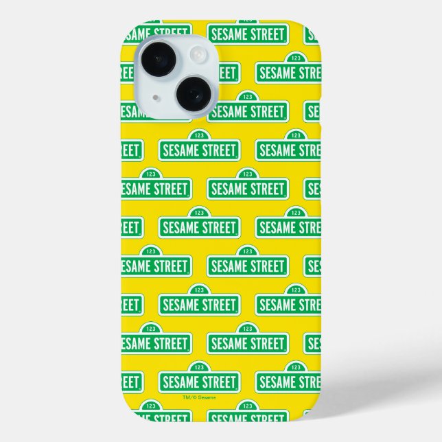 Sesame Street | Green Logo Case-Mate iPhone Case (Back)