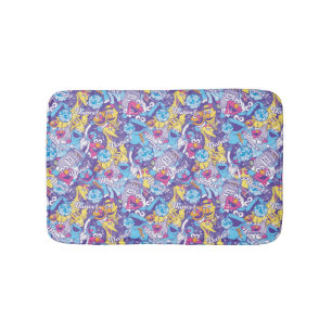 Sesame Street Groovy Dance Pattern Bath Mat
