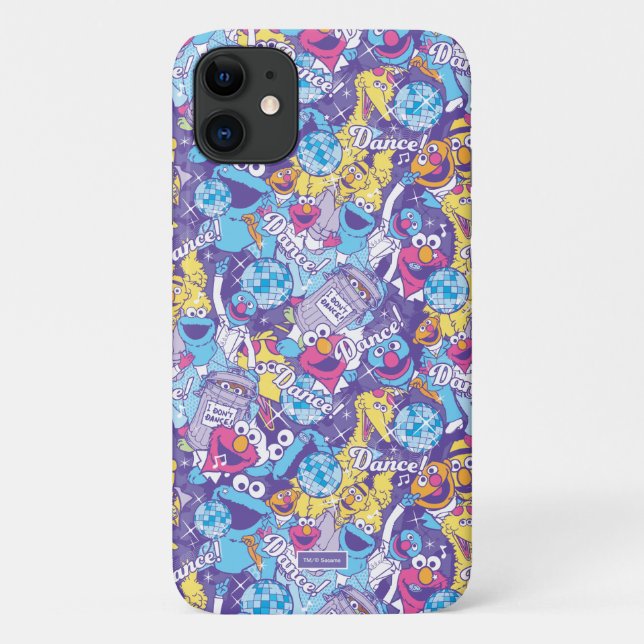 Sesame Street | Groovy Dance Pattern Case-Mate iPhone Case (Back)