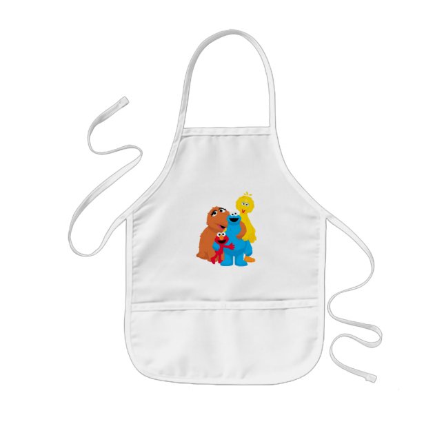Sesame Street | Group Hug Kids Apron (Front)