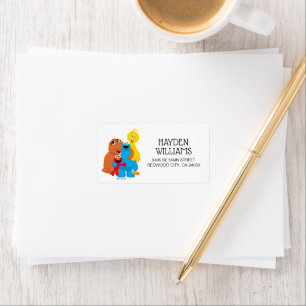 Sesame Street Group Hug Label