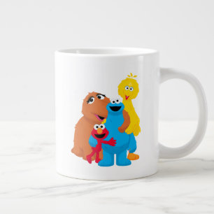 Sesame Street Group Hug Large Coffee Mug