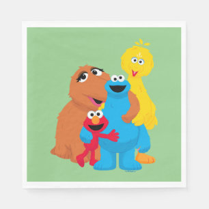Sesame Street   Group Hug Napkin