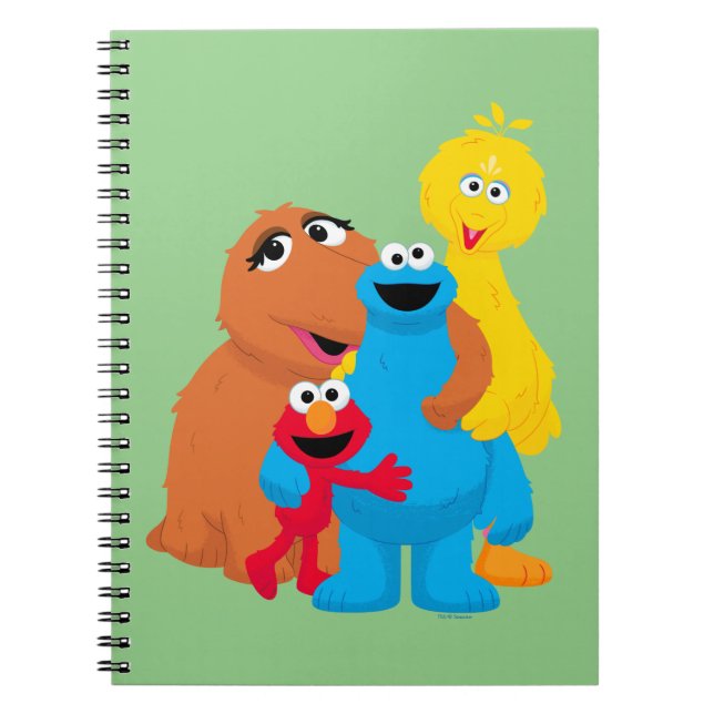 Sesame Street | Group Hug Notebook (Front)
