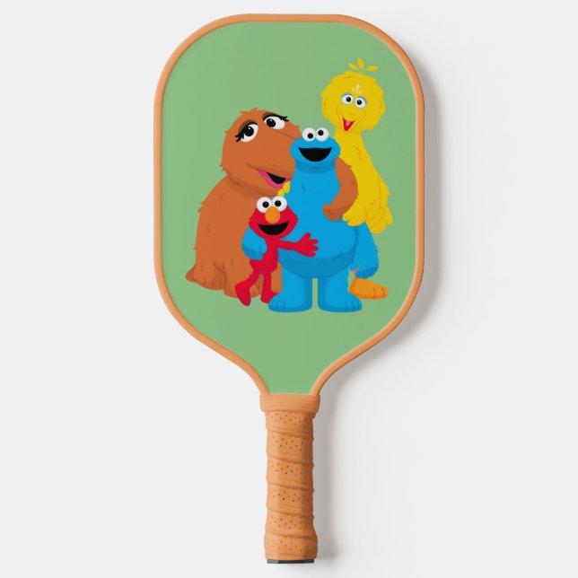 Sesame Street | Group Hug Pickleball Paddle (Front)