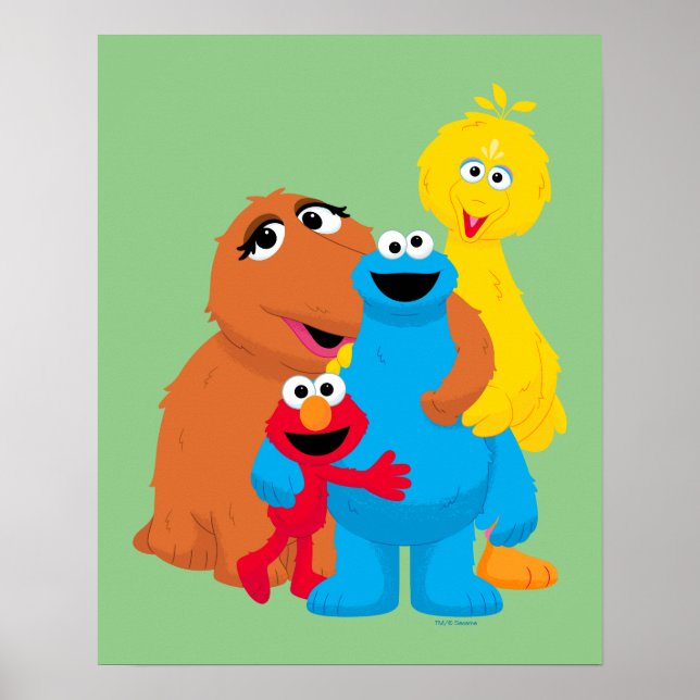 Sesame Street | Group Hug Poster (Front)