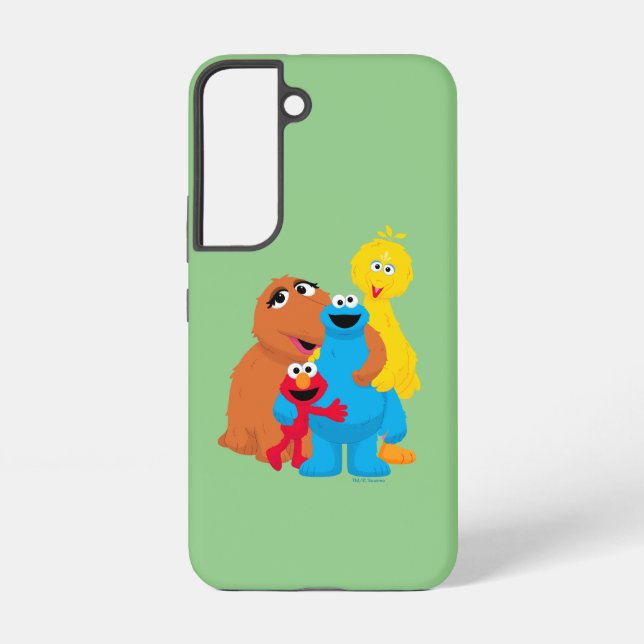 Sesame Street | Group Hug Samsung Galaxy S22 Case (Back)