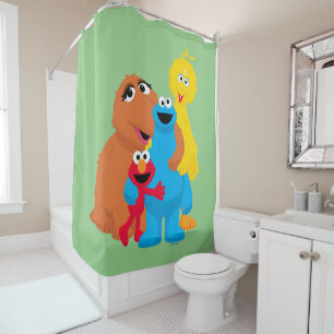 Sesame Street Group Hug Shower Curtain