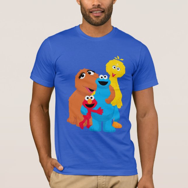 Sesame Street | Group Hug T-Shirt (Front)