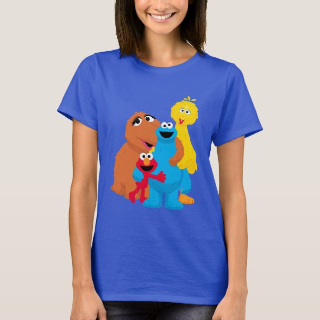 Sesame Street | Group Hug T-Shirt (Front)