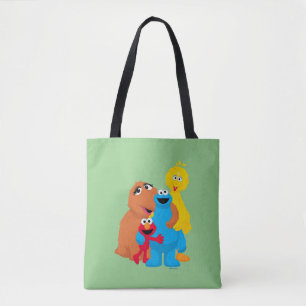 Sesame Street   Group Hug Tote Bag
