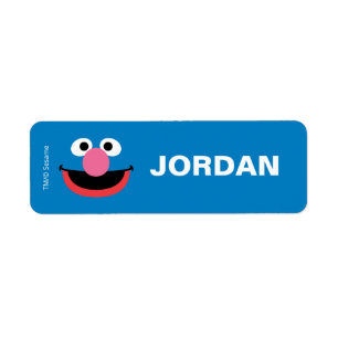 Sesame Street Grover - Back to School Labels