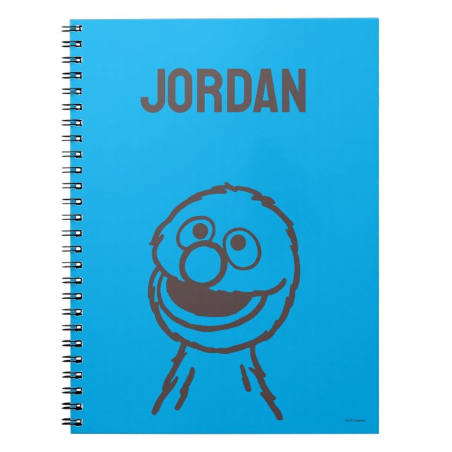Sesame Street | Grover Bright Notebook (Front)