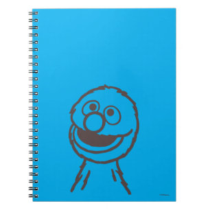 Sesame Street Grover Bright Notebook