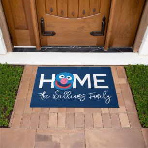 Sesame Street   Grover Head Doormat