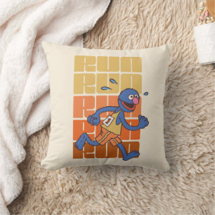 Sesame Street Grover Runs Cushion