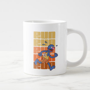 Sesame Street Grover Runs Large Coffee Mug